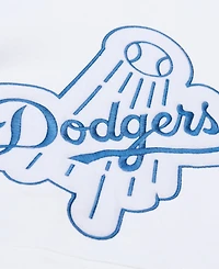 Mitchell & Ness Men's White Los Angeles Dodgers Cooperstown Collection Fleece Hoodie