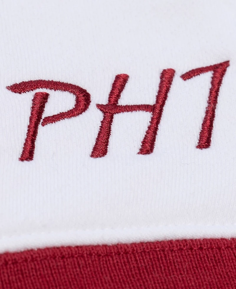 Mitchell & Ness Men's White Philadelphia Phillies Cooperstown Collection Fleece Hoodie