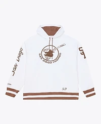 Mitchell & Ness Men's White San Diego Padres Cooperstown Collection Fleece Hoodie