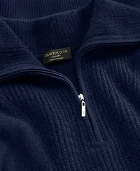 Charter Club 100% Cashmere Women's Quarter-Zip Sweater, Created for Macy's
