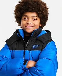 Reebok Boys' Xs-xl Hooded Puffer Jacket