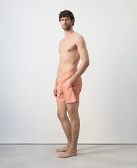 Mango Men's Floral Print Swim Trunks