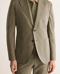 Mango Men's Slim-Fit Wool-Cotton Suit Jacket