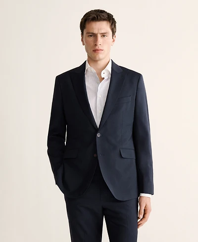 Mango Men's Wool Venice Suit Jacket