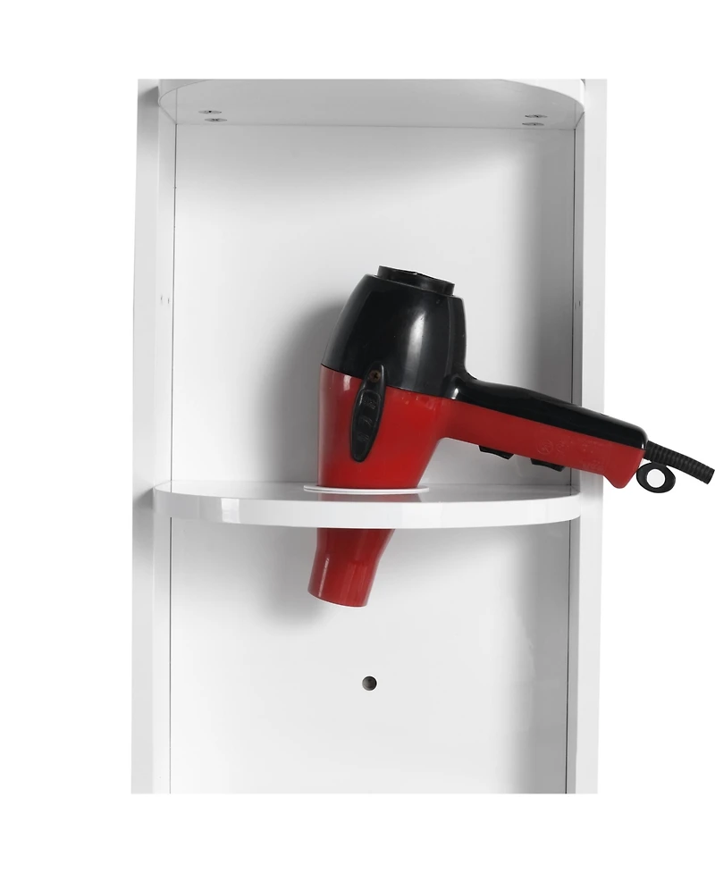 Midola 12" Bathroom Wall-Mounted Storage Rack, Float Mounting Design, Storage Saving for Bathroom