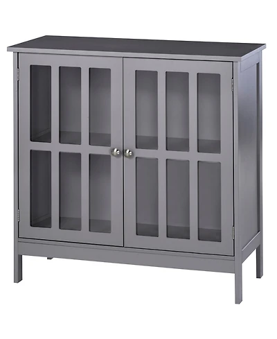 Busdays Contemporary Storage Cabinet Cupboard Buffet Credenza with 2 Doors for Kitchen Hallway Living Room