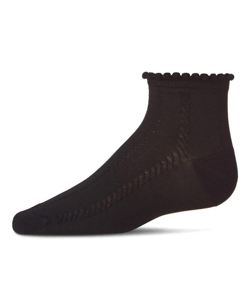 MeMoi Baby Rope Stitch Anklet Socks