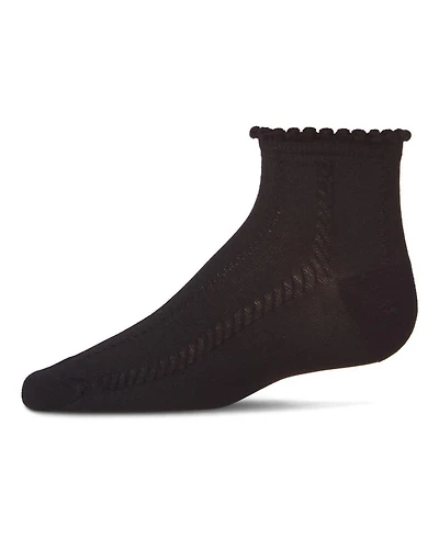 MeMoi Baby Rope Stitch Anklet Socks