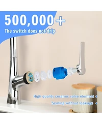 Phying Professional Chrome Kitchen Faucet