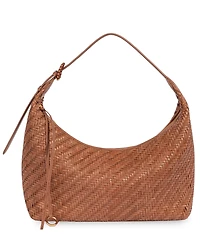 Sam Edelman Kasey Handwoven Leather Extra-Large Hobo Handbag