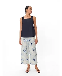Masai Copenhagen Women's Madisa Linen Square Neck Top