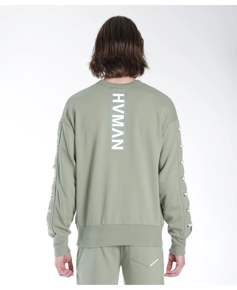Hvman Chosen To Prevail x Cult Men's Crew Sweatshirt Aspen Lace