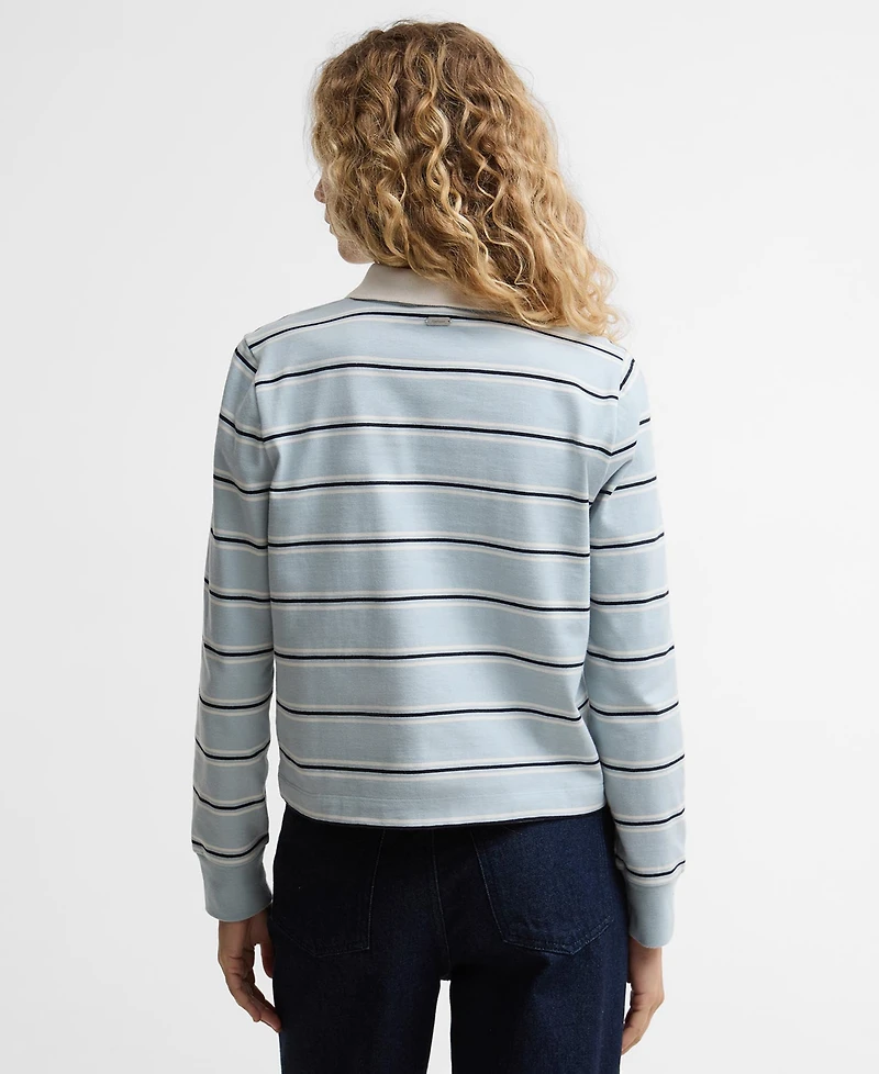Barbour Women's Ashwell Long-Sleeve Polo Top