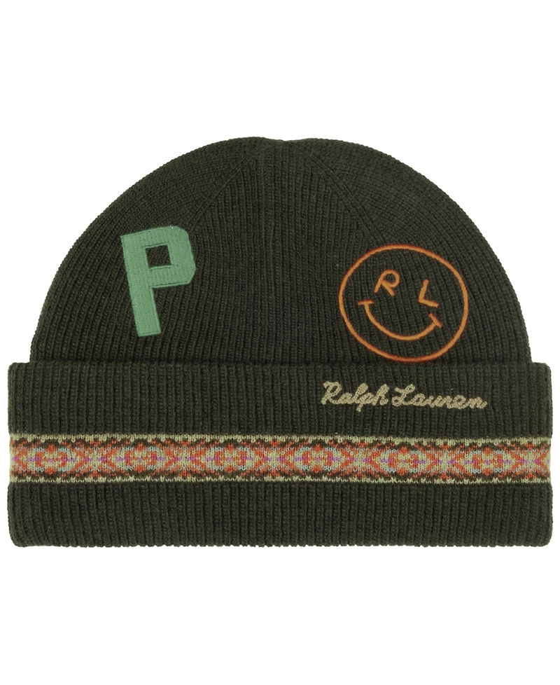 Polo Ralph Lauren Men's Taslan Patch Beanie Hat
