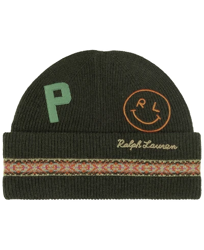 Polo Ralph Lauren Men's Taslan Patch Beanie Hat
