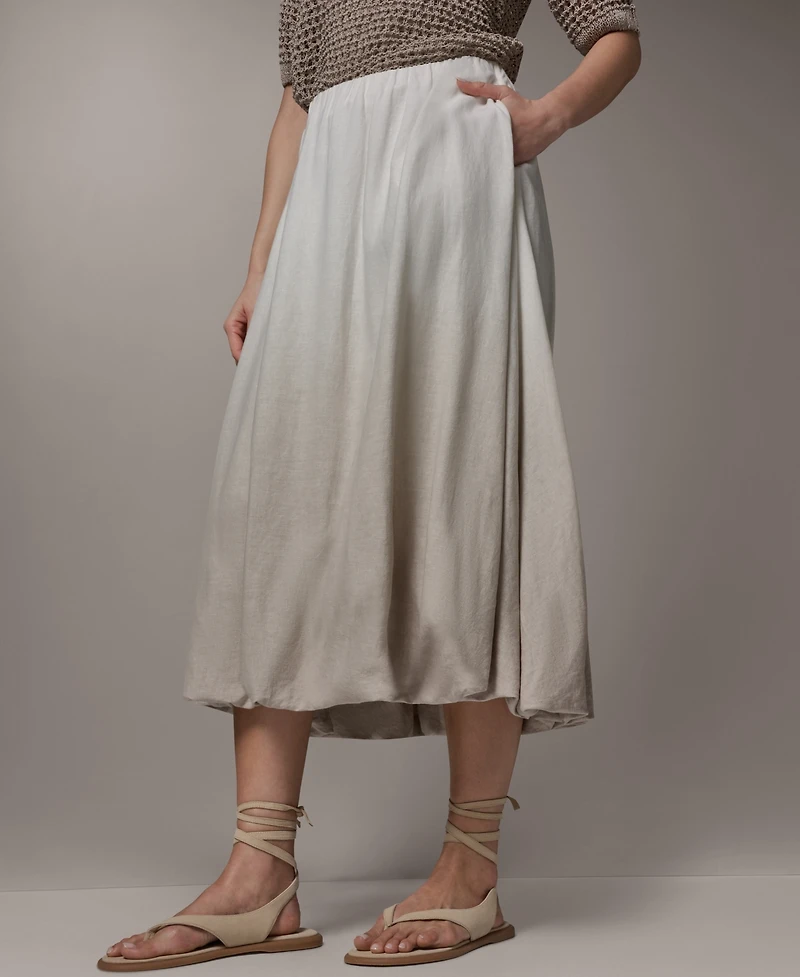 Donna Karan Weekend Women's Dip Dye Bubble Skirt