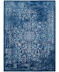 Safavieh Evoke EVK256A Navy/Ivory 5'1" x 7'6" Area Rug