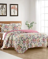 Stratford Park Flora Floral 3-Piece Quilt Set