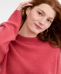Charter Club Women's Relaxed Crewneck Sweater, Macy's Exclusive