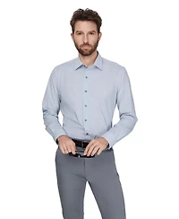 Alfani Men's Slim-Fit Spread Collar Dress Shirt, Macy's Exclusive