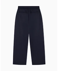A|X Armani Exchange Men's Open-Hem Fleece Jogger Pants