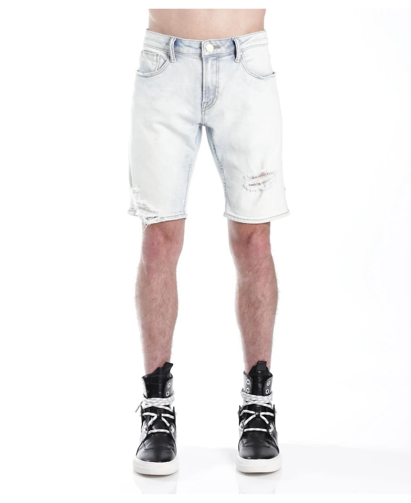 Hvman Chosen To Prevail x Cult Men's Mero Slim Short with Belt Zephyr