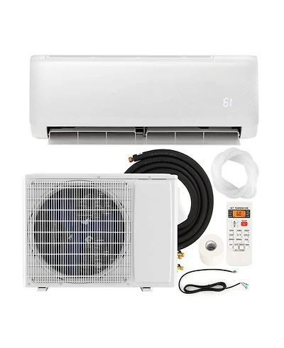 Ecooso Airtural Series 18000 Btu 21 SEER2 Ductless Mini Split Air Conditioner and Heater 208-230V Energy Star Certified