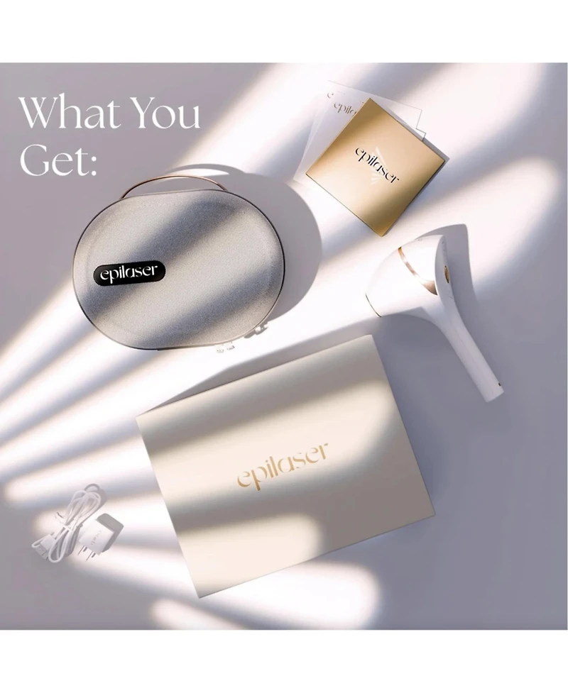 Epilaser 808 Laser Hair Removal Device for Light to Medium Skin Tones