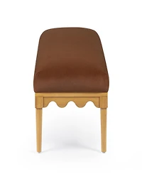 Tov Furniture Oodle 56.5" Fabric Mohair Bench