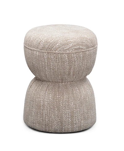 Tov Furniture Tomlin 20" Fabric Gaming Ruched Ottoman