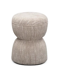 Tov Furniture Tomlin 20" Fabric Gaming Ruched Ottoman
