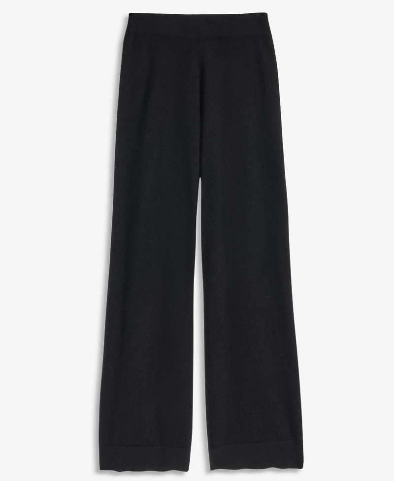 Charter Club Women's 100% Cashmere Pull-On Wide-Leg Pants, Macy's Exclusive