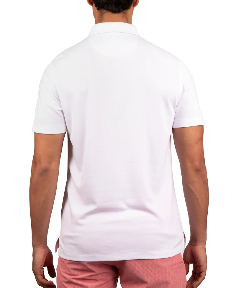 Tailorbyrd Men's Solid Modal Polo