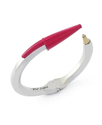 Betsey Johnson Pink Best In Class Classic Pen Bangle Bracelet