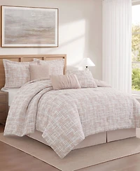Stratford Park Yllena Geometric 7-Piece Comforter Set