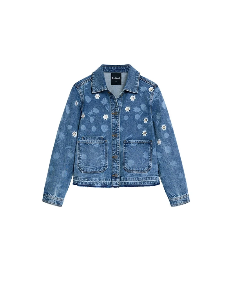 Desigual Women's Denim jacket cotton