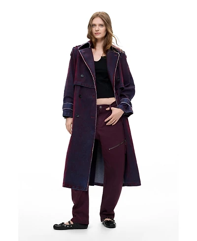 Desigual Women's Trench cotton coat
