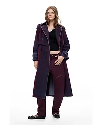 Desigual Women's Trench cotton coat