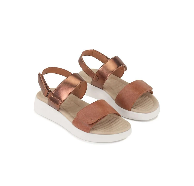 Los Cabos Women's Arica Leather Slip-On Sandal