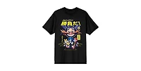 Sonic the Hedgehog Big & Tall Silhouette Black Tshirt-4XL