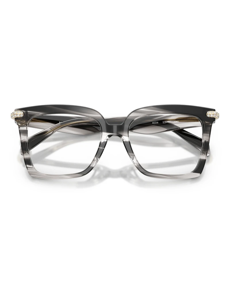 Michael Kors Women's Square Eyeglasses, MK4191BU