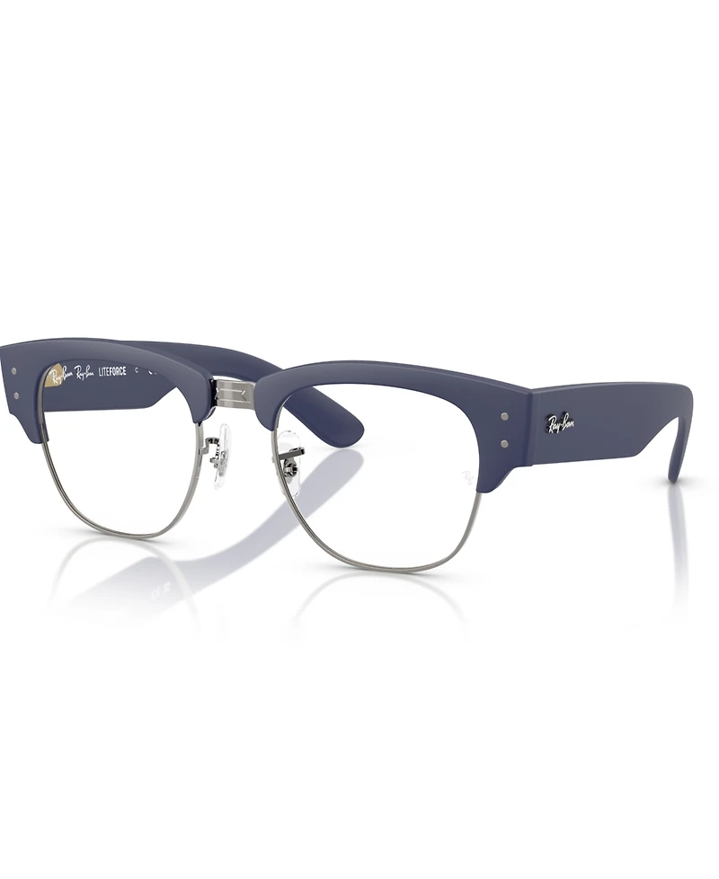Ray-Ban Unisex Mega Clubmaster Optics Liteforce Eyeglasses, RB7316V