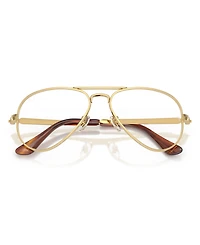 Ray-Ban Unisex Aviator Max Optics Eyeglasses