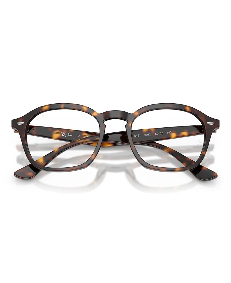 Ray-Ban Unisex Square Eyeglasses, RB5451