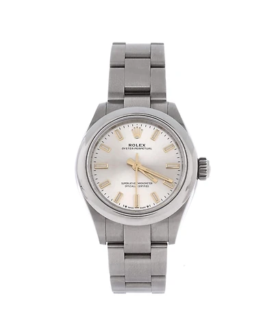 Pre-Owned Rolex Oyster Perpetual Automatic Watch in Stainless Steel 28mm