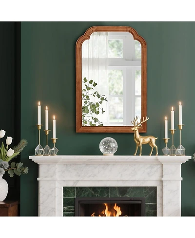 Laoties 24" x 36" Decorative Bathroom Vanity Mirror with Rounded Corners for Bedroom and Entryway