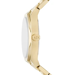 Armani Exchange Women's Sync Quartz Gold Stainless Steel Watch 36mm
