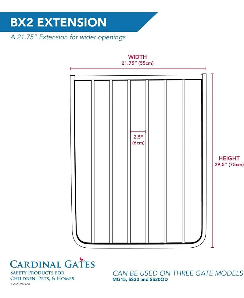 Cardinal Gates Extension