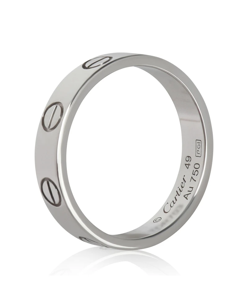 Pre-Owned Cartier White Gold Small Model Love Ring