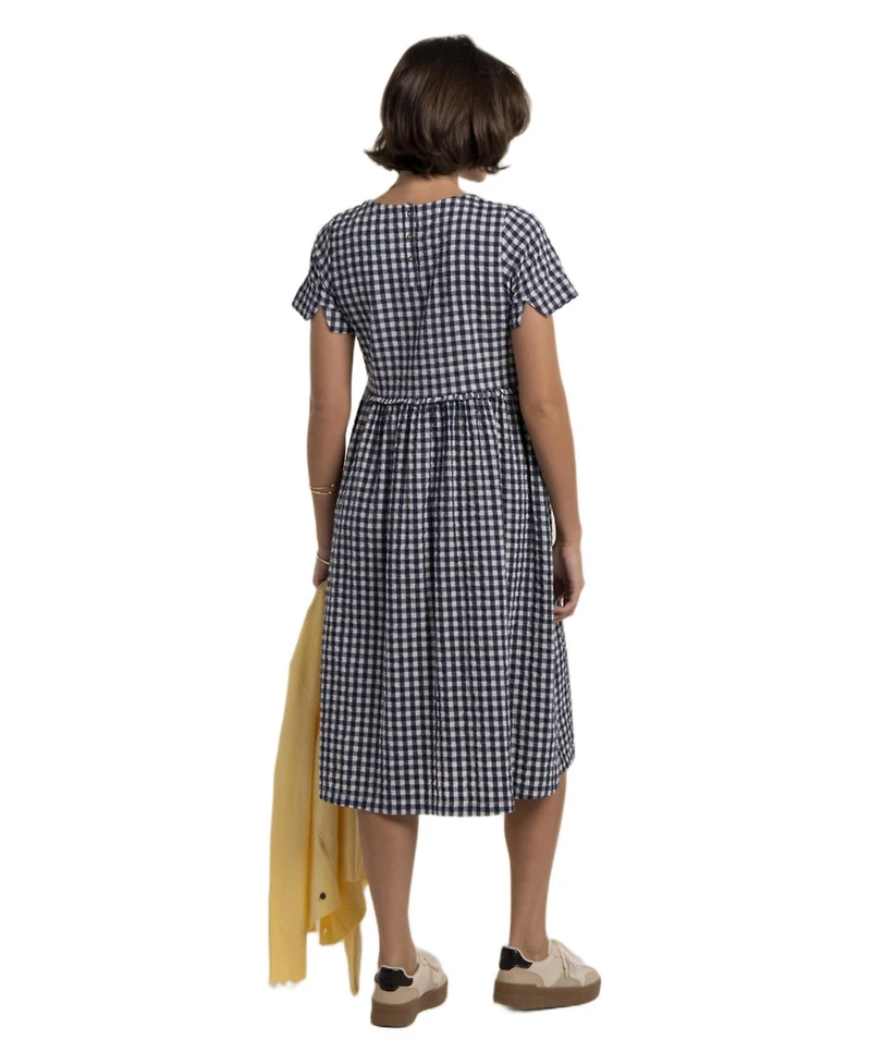 Brakeburn Women's Perla Gingham Midi Dress